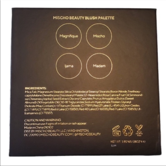 Mischa Beauty Blush Palette NIB - Picture 7 of 7